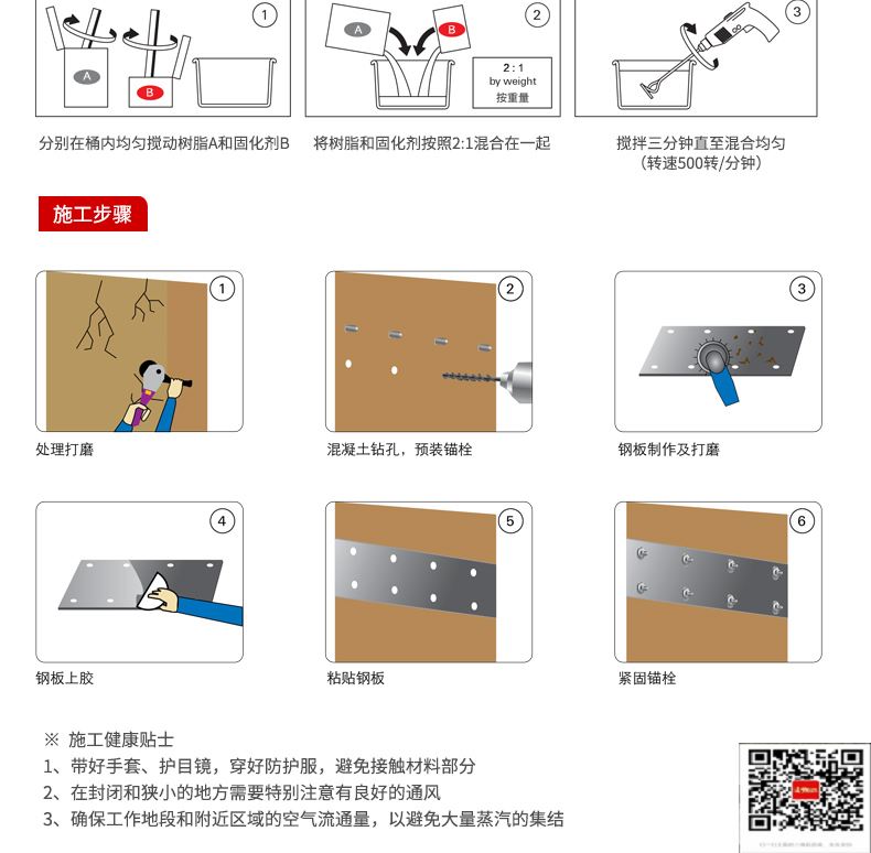 包钢城阳粘钢加固施工过程